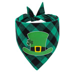 Triangle Dog Scarf for Irish Festival and Pet Use