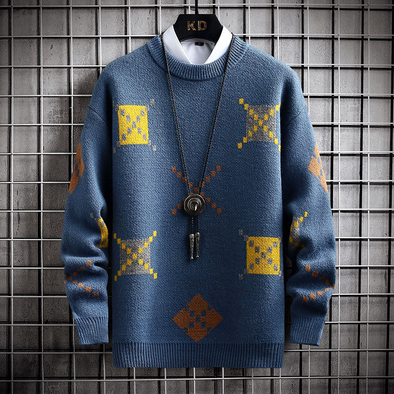 Men's Thick Half Turtleneck Sweater