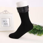 Thickened Fleece-Lined Nylon Floor Socks