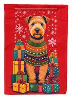 Lakeland Terrier Holiday Christmas Garden Flag