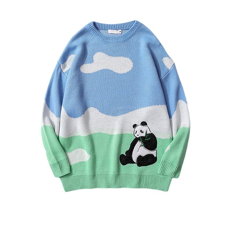 Trendy Wild Panda Sweater for Sweet and Cool Style