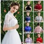 Colorful Dress Shawl with Collar for Spring/Summer