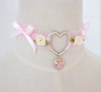 Lingerie Accessories with Retro Bow and Necklace