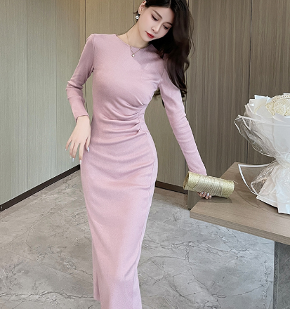 Women's Fashion Cashmere Knitted Dress