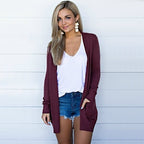 Cardigan Jackets with Functional Pockets