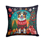 Australian Shepherd Christmas Throw Pillow