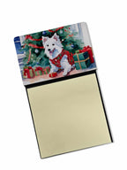 Japanese Spitz Cozy Christmas Sticky Note Holder