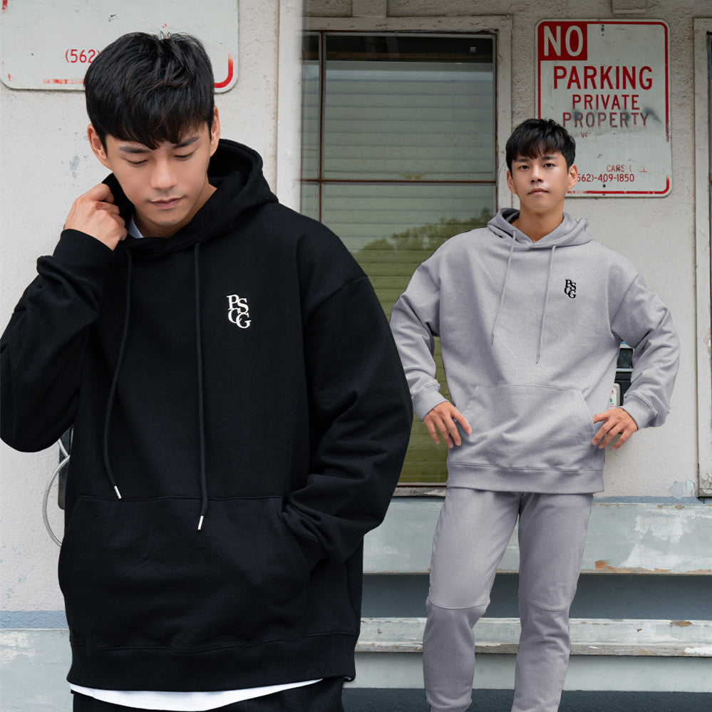 Men's Plus Size Hooded Pullover for Sports & Training | Streetwear