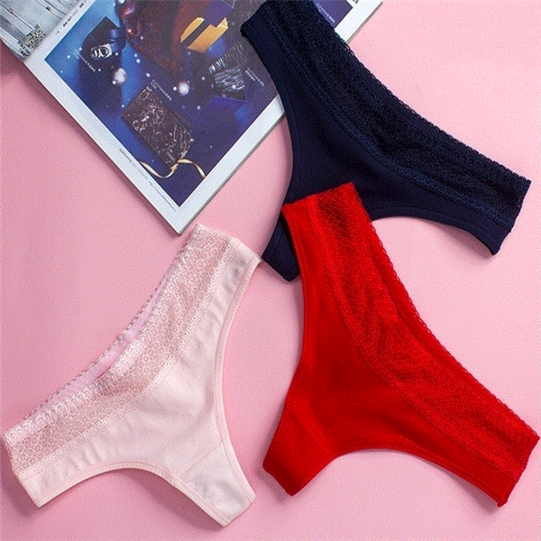 Seamless Cotton Shorts and Thong for Women