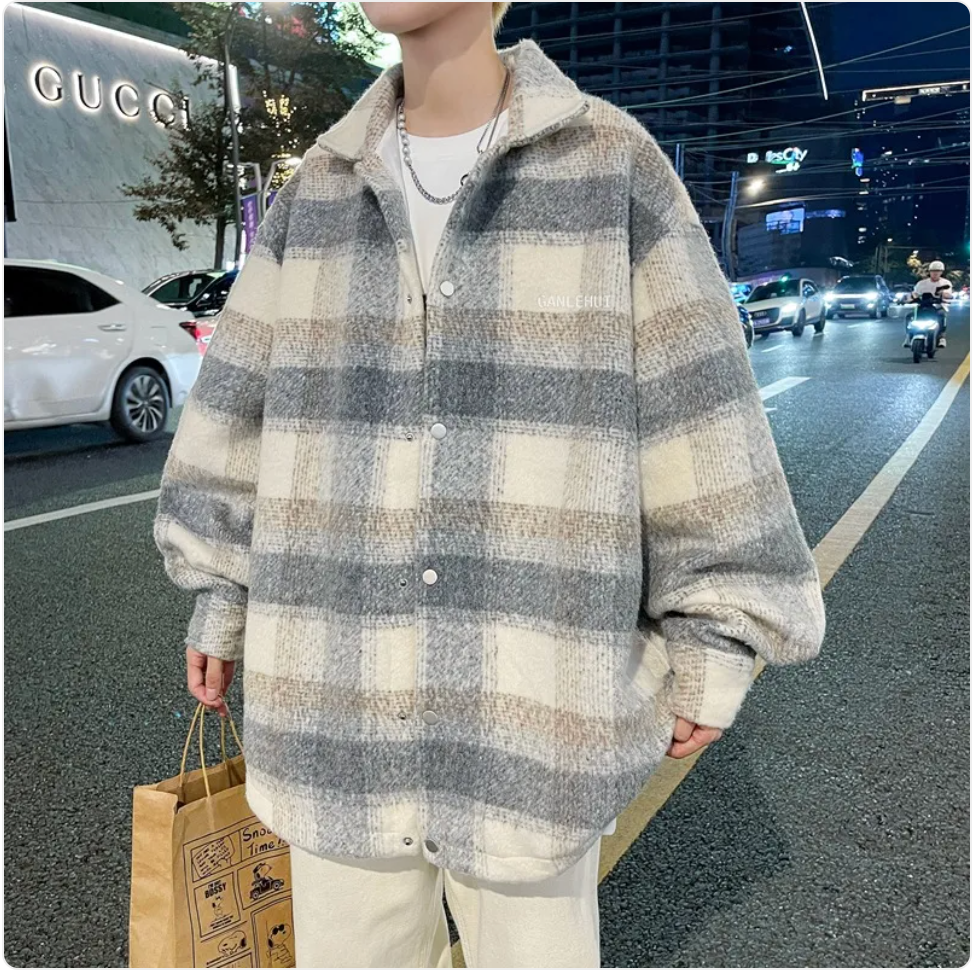 Retro Lapel Padded Short Jacket