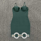 Socialite Slim Fit Spaghetti Strap Bandage Dress for Women