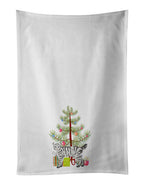 Highlander Lynx Cat Christmas Kitchen Towel Set of 2