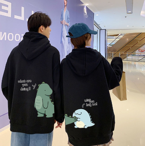 Duplex Printed Soft Hoodie for Match Boba Milk Tea | Streetwear