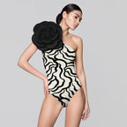 2023 Women's One-Piece Floral Swimsuit for Amazon