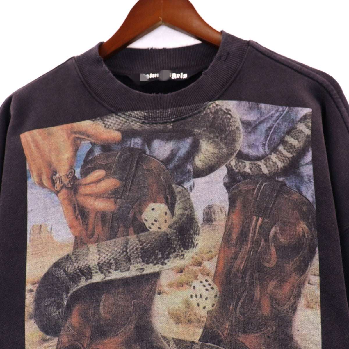 Oil Painting Style Casual Sports Pullover Sweater | Streetwear
