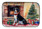 Appenzeller Sennenhund Cozy Christmas Dish Drying Mat