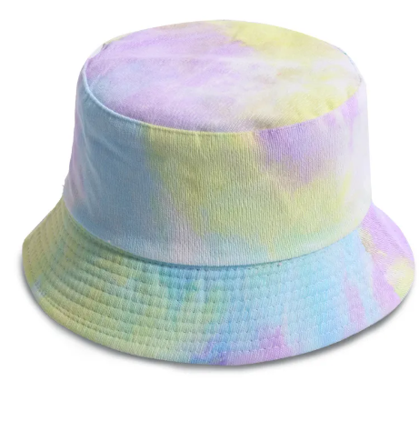 Corduroy Tie-Dye Fisherman Hat | Embroidered Cap