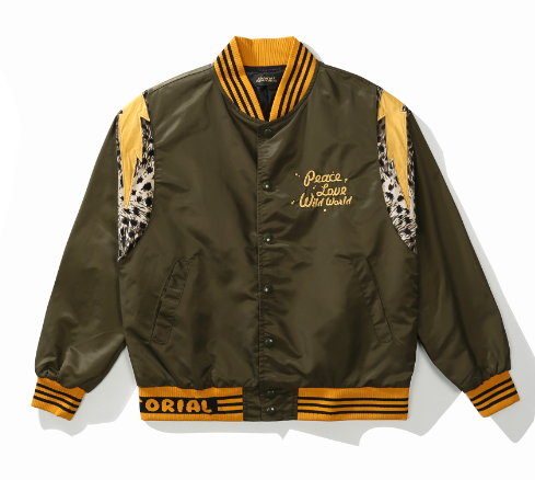 Men's Retro Leopard Print Versatile Breasted Jacket
