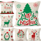 Christmas-Themed Pillow Covers with Sublimation Tech