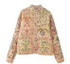 Women's Patchwork Woollen Jacket