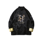 Embroidered Chinese Tang Shirt for Men - Kung Fu Jacket