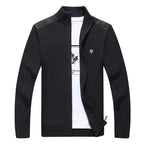 Warm Winter Jacket with Zippered Sweater Design