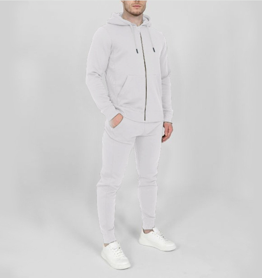 Men's Zip Hoodie and Joggers Tracksuit Set