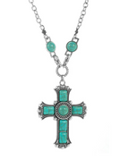 Turkish Blue Evil Eye Cross Metal Keychain Gift | Accessory