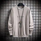 2023 Korean Fashion Long Sleeve Pullover Sweater for Men | Streetwear