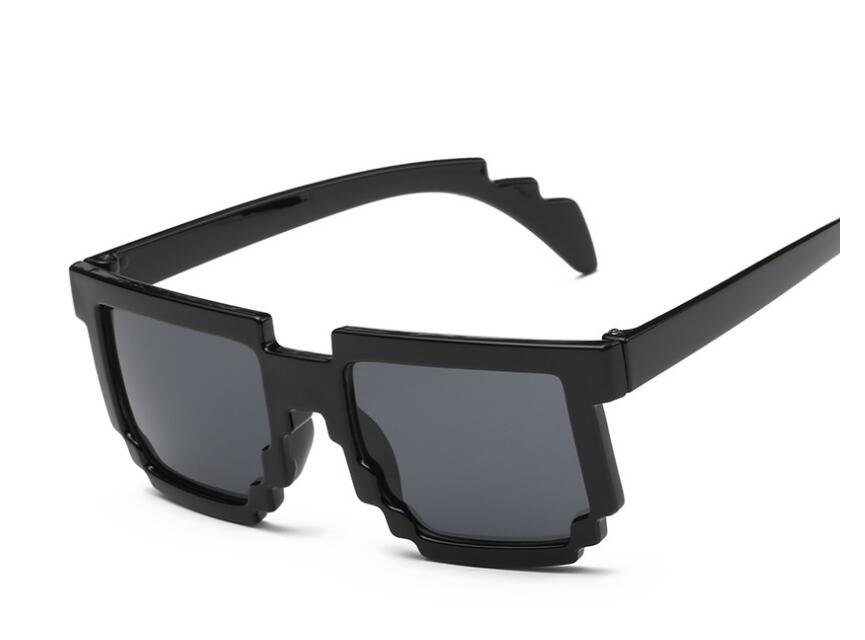 Pixel 8-Bit Square Sunglasses
