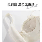 Lace Wireless Bra Set for Women with Supportive Design