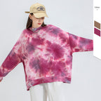 Women’s Oversized Printed Long Sleeve Sports Sweatshirt | Streetwear