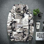 Autumn Hip Hop Jacket for Men and Women with Camouflage