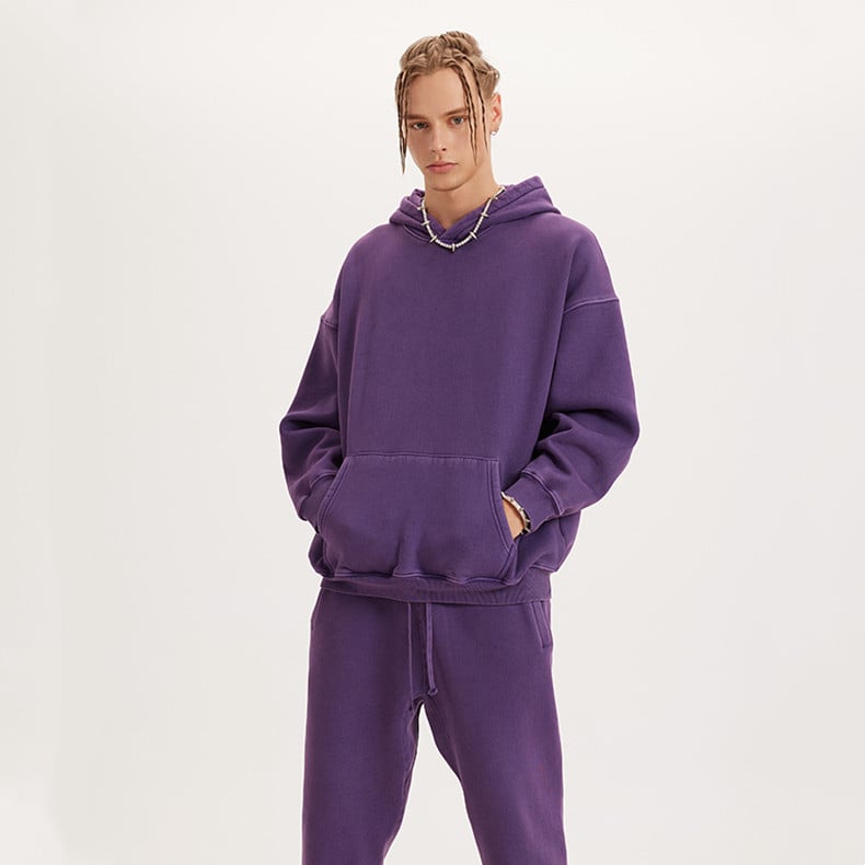 Padded Hooded Sweatshirt for Autumn and Winter | Streetwear