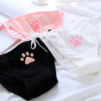 Cute Lolita Animation Print Low Waist Ladies Panties