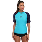 Two-Piece Women's Swimsuit with Spa Design