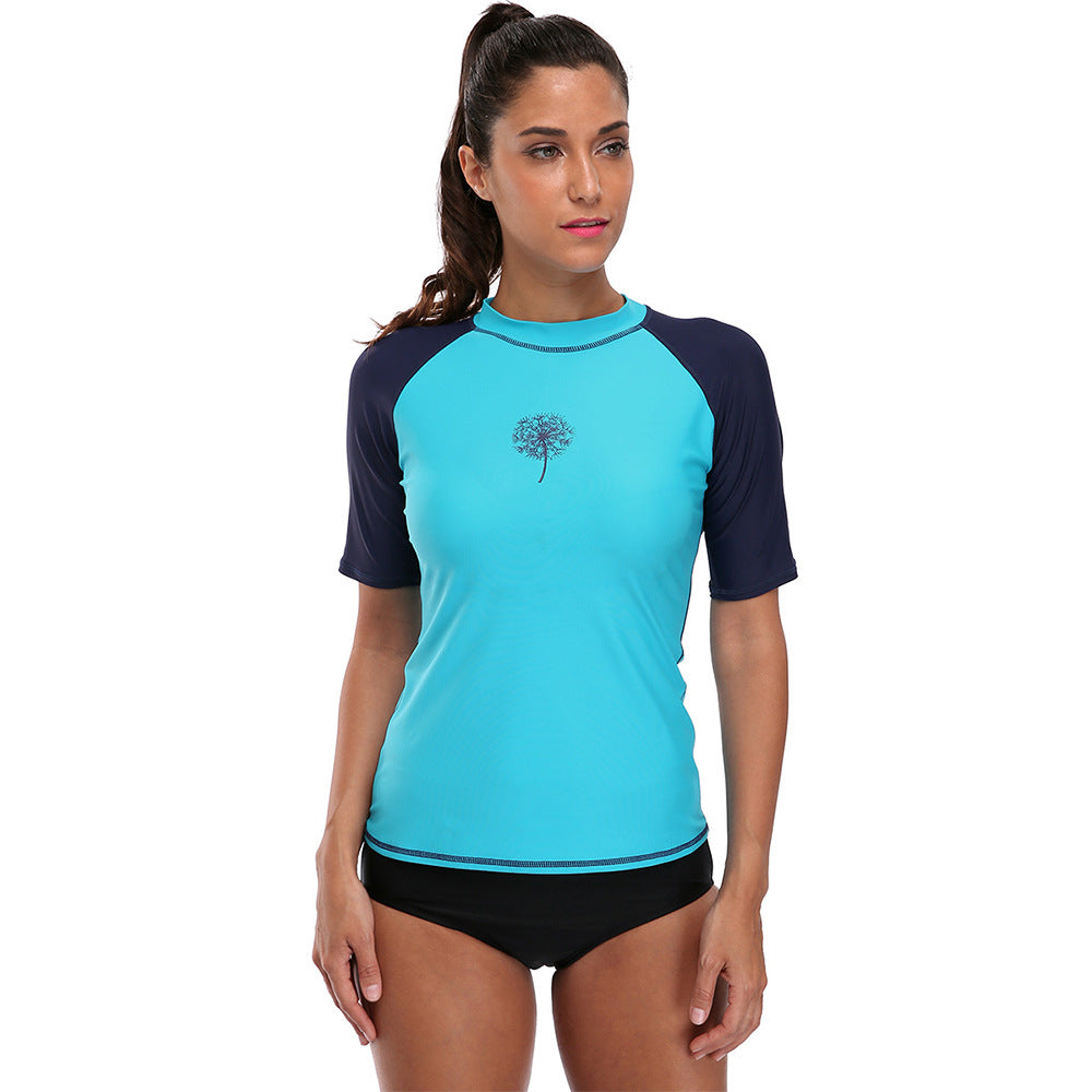 Two-Piece Women's Swimsuit with Spa Design