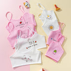 Girls Training Bra Tube Top Set