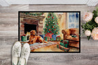 Nova Scotia Duck Tolling Retriever Cozy Christmas Doormat