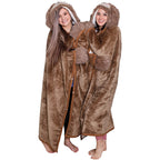 Cute Soft Sloth Hooded Fleece Blanket Cloak (One Piece)