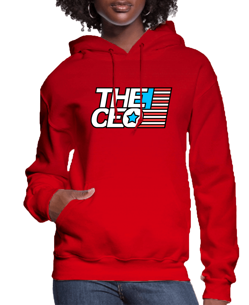 American Flag The CEO Women’s Hoodie | Streetwear