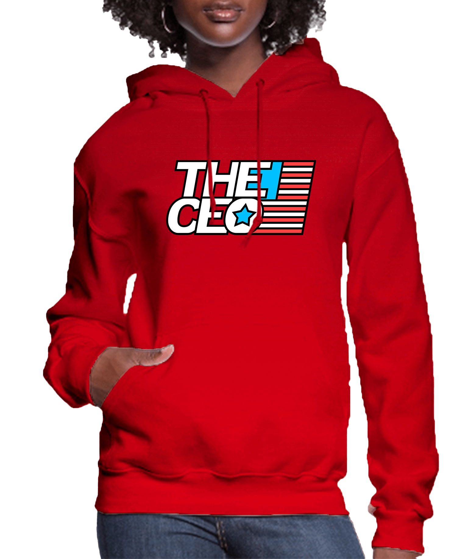 American Flag The CEO Women’s Hoodie | Streetwear