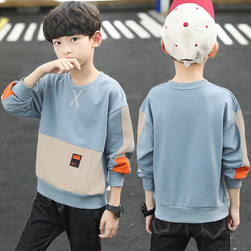 Boys' Cotton Hoodie Jacket for Spring and Fall 2024 | Streetwear