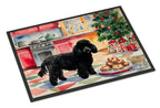 Poodle Christmas Cookies Doormat