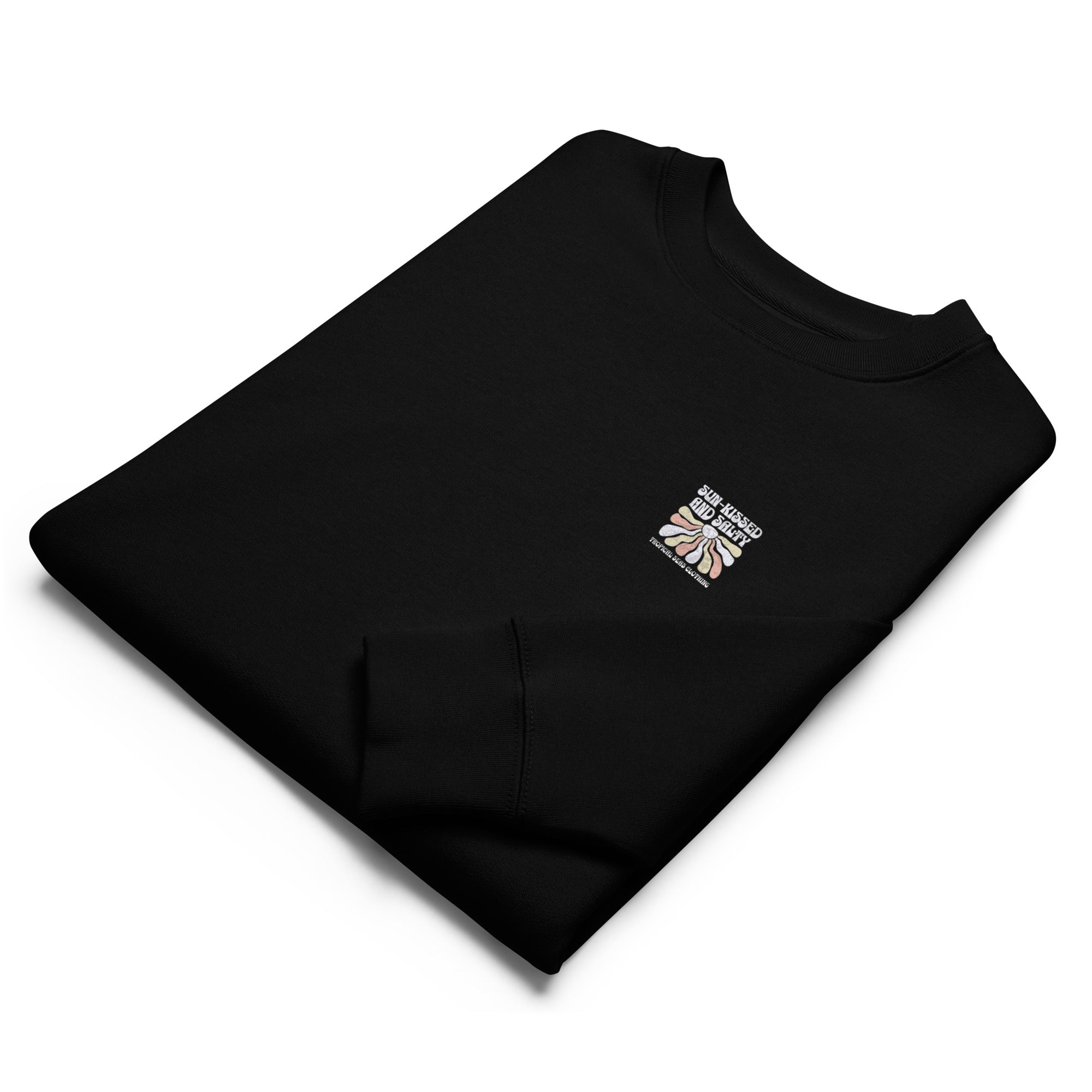 Unisex Sun-Kissed and Salty Eco Sweatshirt – 100% Organic Cotton | Streetwear