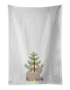 Siberian Forest Cat Christmas Kitchen Towel Set of 2