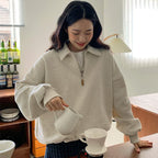 Casual Long Sleeve Lazy Sweatshirt | Streetwear