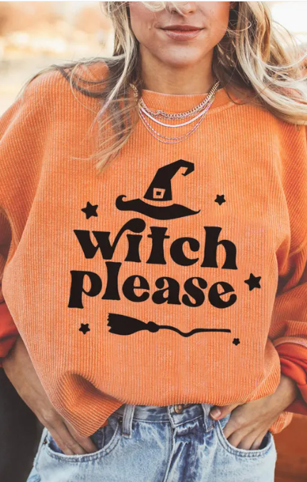 Halloween Pumpkin Head Sweater Women's Loose Round Neck Pullover | Streetwear