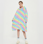 Snoodie Blanket Hoodie in Faux Lamb Fleece (One Piece) | Streetwear