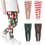 Padded Brushed Fleece Christmas Print Joggers